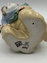 Vintage NAO by Lladro kneeling Clown Joy Jester 1067