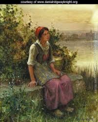 La Porteuse D Eau Daniel Ridgway Knight Www Danielridgwayknight Org