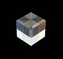 Divisor de Feixe de Combinação personalizada Cubo De Vidro De Cristal  Colorido RGB Prisma
