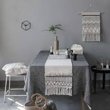 boho table cloth runner calimubry idees de decor decoration table decoration ethnique