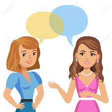 Academia.edu is a platform for academics to share research papers. Dos Mujeres Jovenes Hablando En Cafe Ninas Chismes Reunirse Con Los Amigos Ilustracion Vectorial Ilustraciones Vectoriales Clip Art Vectorizado Libre De Derechos Image 62274339