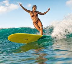 Shaley Mercado, happy cross-foot, early morn at Rockpiles. Photographer  Brett Rand added: “We all have that friend who's half your age but surfs  way better than you. For me that's Shaley -