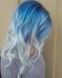 A smart yet casual appearance makes this. 30 Icy Light Blue Hair Color Ideas For Girls
