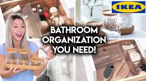 Need some bathroom organization ideas? 10 Ikea Bathroom Organization Ideas Youtube