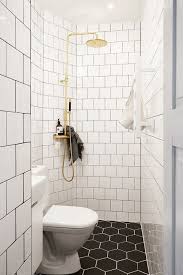 Industrial bathroom with geometric washbasin. 46 Small Bathroom Ideas Small Bathroom Design Solutions