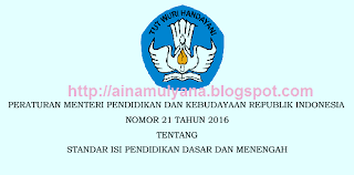 Permendikbud nomor 21 tahun 2016 tentang standar isi. Permendikbud Nomor 21 Tahun 2016 Tentang Standar Isi Satuan Pendidikan Dasar Dan Menengah Pendidikan Kewarganegaraan Pendidikan Kewarganegaraan