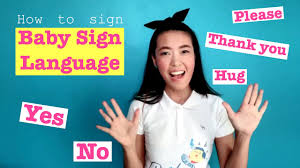 Touch device users, explore by touch or with swipe gestures. Baby Sign Language How To Sign Yes No Please Thank You And Hug Youtube