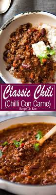 Chilli Con Carne Recette Cuisine Mexicaine
