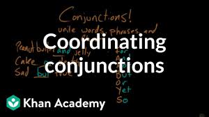 Contrary to our original plans, however, we will be launching this v5 as soon as the minimum essential features are ready. Coordinating Conjunctions Video Khan Academy