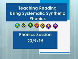 Systematic synthetic phonics in initial teacher education. Teaching Reading Using Systematic Synthetic Phonics Ppt Video Online Download