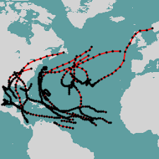 Noaa Nhc Hurdat2 Atlantic Hurricane Catalog