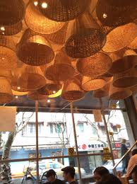 pho real vietnamise restaurant 166 fumin lu shanghai paper lamp novelty lamp ceiling lights