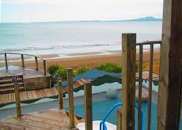 The Super Fun Playground In The Browns Bay Beach New Zealand Playground Patio Auckland