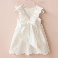 Dress Pure White Girls Dresses Summer Dresses Kids Girl Girls White Dress