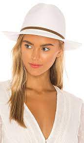 Hat Attack Hat Attack Fine Fedora In White Hatattack Casual Dresses For Teens Hats Fedora
