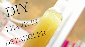 Yes, it is going to be that tough, it is very hard to detangle the severely matted black hair,. Diy All Natural Leave In Detangler For Natural Hair Youtube