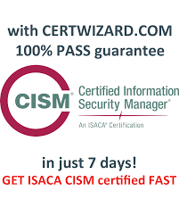 Buy Cism Certification Online Buy Cism Exam Pass Certwizard Offers You Cism Guaranteed Pass In 2020 Exam Cert Certificate