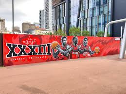 Perth wildcats roster and stats. Art By Paul Deej Perth Wildcats Mural