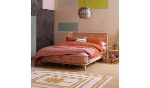 Enjoy free shipping on most stuff, even big stuff. Buy Habitat Nadia Kingsize Bed Frame Rattan Bed Frames Habitat