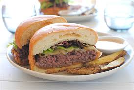 Mix together until well combined. Homemade Pub Style Beef Burgers Bev Cooks