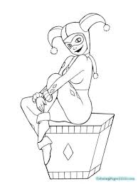 Free printable harley quinn coloring pages. Get This Harley Quinn Coloring Pages Printable 8ipl