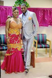Congolese Bride And Groom African Inspired Wedding African Wedding Attire African Wedding