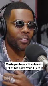 Singer Mario Saying His Name