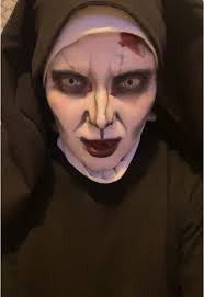Maquillaje Halloween Monja Del Conjuro 2024