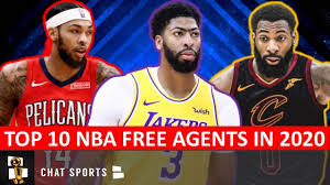 Top 10 Nba Free Agents In 2020 Feat Anthony Davis Brandon Ingram Andre Drummond Marcus Morris Youtube