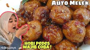 Cara membuat bakso homemade pedas manis cara membuat bakso mudah dan praktis bahan: Cara Membuat Bakso Pedas Manis Cemilan Pedas Kekinian Resep Dan Review Asahid Tehyung