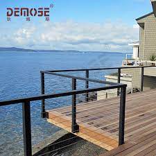 In an effort to reduce costs, we invested in our own swaging equipment and began buying cable and fittings in bulk. Cable Wire Deck Railing Black Stainless Steel Cable Railing At The Seaside Buy Cable Fence Railing Prefabricated Steel Cable Railing Aluminum Cable Railing Systems For Decks Product On Alibaba Com