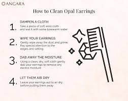 How To Clean Opal Earrings? | Angarajewelry