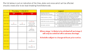 Subscribe weekly email newsletter for vosloorus. Load Shedding From 4pm Randfontein Herald
