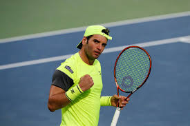 12 августа 1998 | 22 года. Photos Malek Jaziri Defeats Stefanos Tsitsipas Dubai Duty Free Tennis Championships