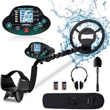 Building a metal detector using a colpitts oscillator and an arduino. Ommo Metal Detector For Adults Kids High Accuracy Adjustable Waterproof Metal Detector With Pinpoint Disc All Metal Mode Great For Detecting Gold Coin Treasure Hunting Buy Online In Bermuda