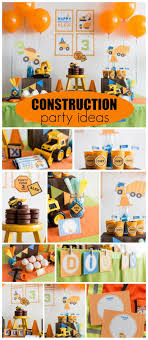 Theme 2nd Birthday Party Ideas For Boys Construction Birthday Construction Party Catch My Party Boy Birthday Parties Birthday Themes For Boys Birthday Party Themes