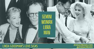 Maybe you would like to learn more about one of these? Gemini Woman And Libra Man Love Compatibility Linda Goodman