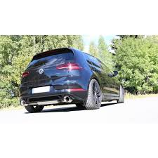 Für die inspektionsabstände macht das beim golf vii. Fox Duplex Sportauspuff Komplettanlage Ab Kat Vw Golf 7 Bj Ab 03 17 Gti Facelift Tcr 2 0l 180 213kw 1x100 Typ 25 Rechts Links Sportauspuff Online Bestellen Sportauspuff Store De