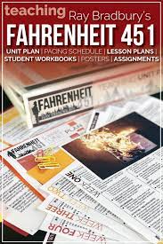 Fahrenheit 451 Unit Bundle Unit Plan Student Plan Teacher Material