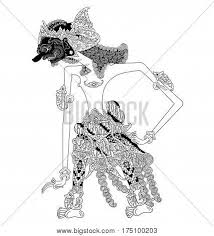 Malam gambar wayang yudistira hitam putih 2 gambar wisanggeni wayang kulit 2 sketsa . Antasena Character Vector Photo Free Trial Bigstock