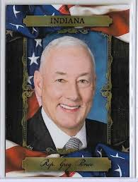 2023 2024 FASCINATING CONGRESS GREG PENCE FOIL REFRACTOR CARD #256 ~NOT  DECISION