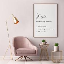 Moxie est un film réalisé par amy poehler avec josephine langford, patrick schwarzenegger. Moxie Definition Framed Black And White Wall Art Moxie Etsy V 2021 G Otdelka Salona Krasoty Dekor Salona Interer Salona
