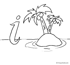 Island coloring pages is a page filled with images of various land areas that are surrounded on all sides by water. Island Coloring Page Coloringcrew Com