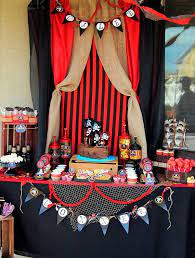 Those larger and key bathroom accessories, such as shower curtains and rugs, can quickly give an overall. Pirate Party Pirate Birthday Party Pirate Complete Red Pirate Party Pirate Party Decorations Ideas Pirate Party Decorations Pirate Party Pirate Birthday Party