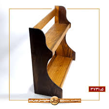 استند دو طبقه چوبی پاسماوری - فروشگاه مانو