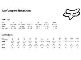 interpretive fox riding pants size chart fox flexair seca