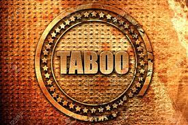 Taboo, 3D Rendering, Metal Text Stock Photo, Picture And Royalty Free  Image. Image 72866605.