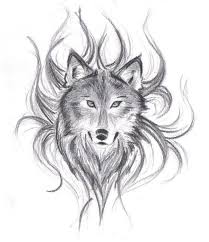 1001 Astuces D Artiste Pour Apprendre A Realiser Un Dessin De Loup Dessin De Loup Dessin De Chien Tete De Loup Dessin