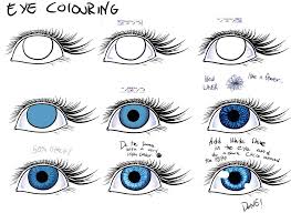 Easy Way To Colour Eyes Easy Paint Tool Sai By Poka Sorm Eye Drawing Easy Paintings Painting Tools