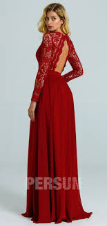 La robe longue à volant est toujours l'invitée d'honneur des jolies cérémonies. Robe Ceremonie Longue Rouge Bordeaux A Haut Guipure Manche Longue Dos Ouvert Persun Fr Robe Longue Ceremonie Robe Ceremonie Robe Cocktail Rouge